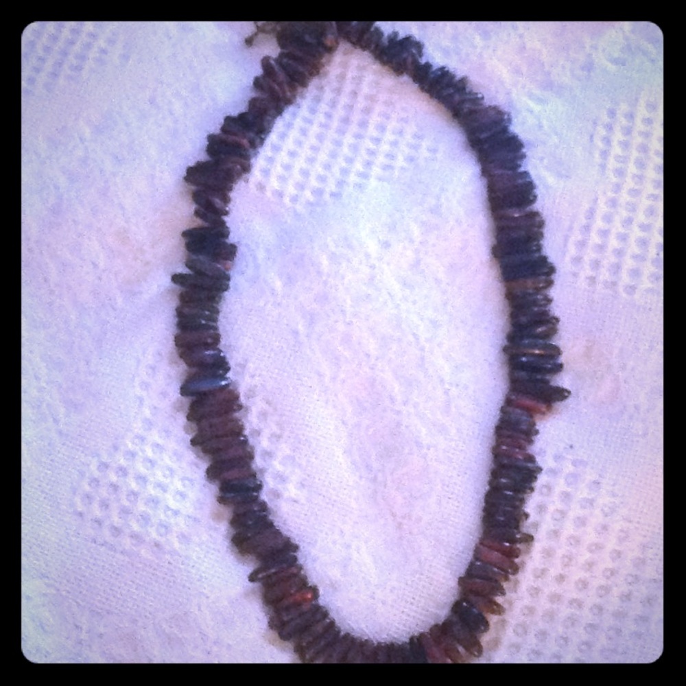 Goldstone necklace